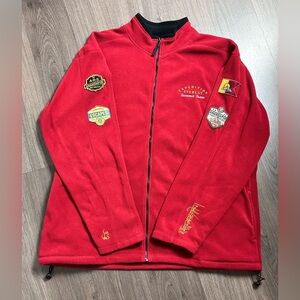 Vintage Walt Disney World Fleece Zip Up Jacket